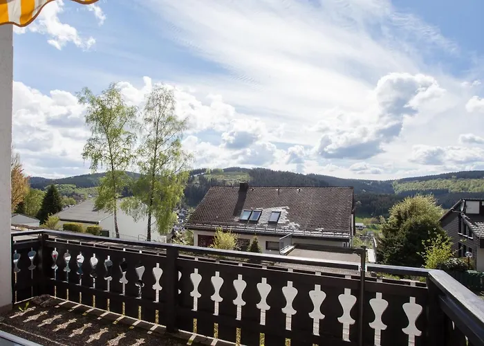 Apartment Welcome In - In Winterberg-niedersfeld Met Balkon En Berging
